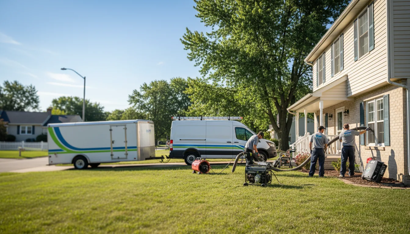 Flooded Basement Restoration And Cleanup With Repair in Boyne City, MI near me